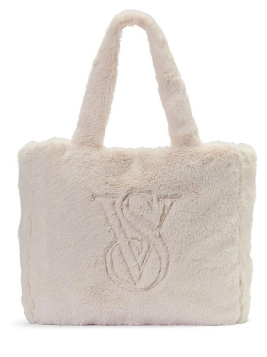 Victoria's Secret Handbags - Victoria’s Secret Fur Zipper Tote